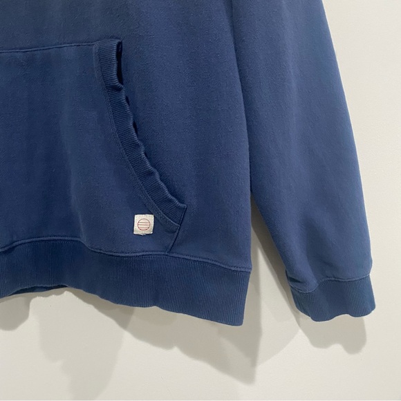 MARINE LAYER Archive Color Blocked Pullover Hoodie Rio Red Colorblock Size XL - Picture 4 of 9